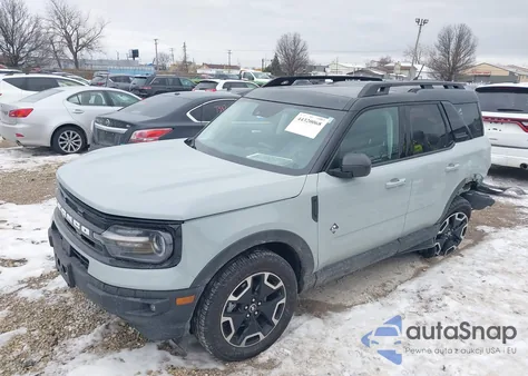 2022 Ford Bronco Sport Outer Banks from USA, damaged, VIN 3FMCR9C69NRD96195